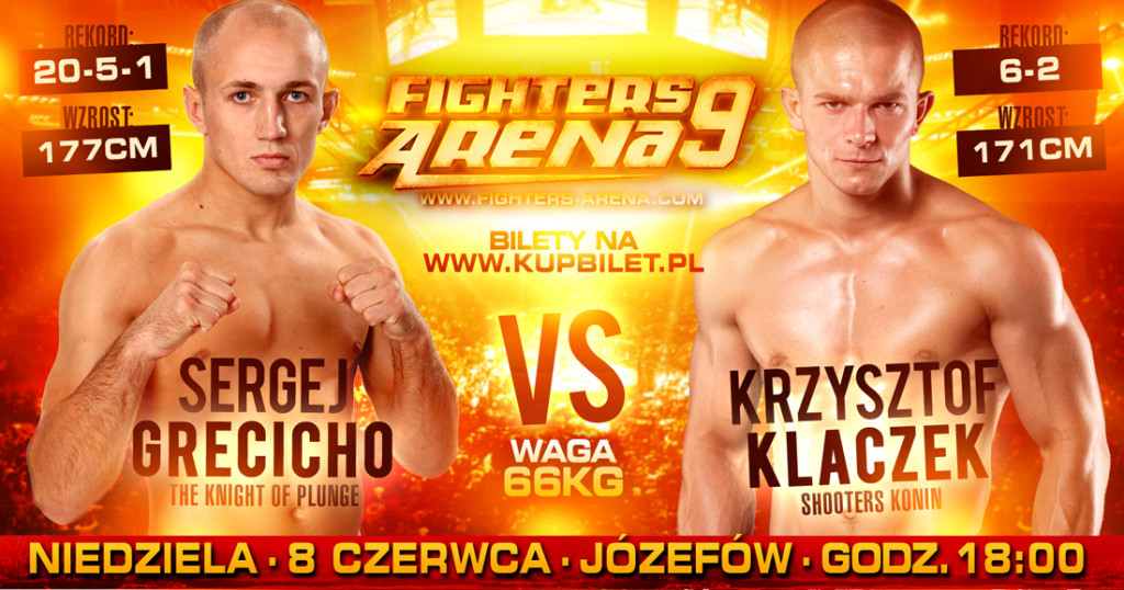 Fighters Arena - Krzysztof Klaczek vs Sergej Grecicho