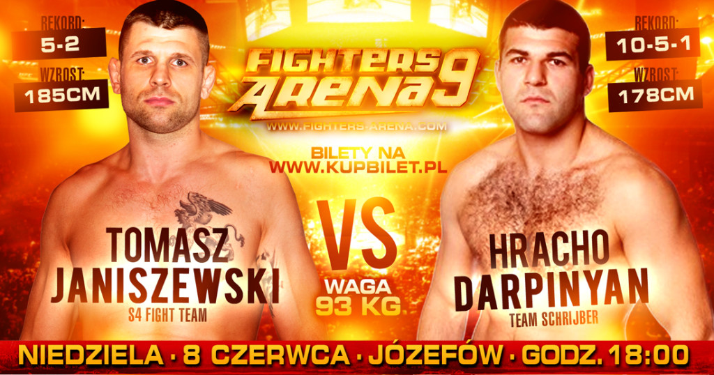 Fighters Arena - Tomasz Janiszewski vs Hracho Darpinyan