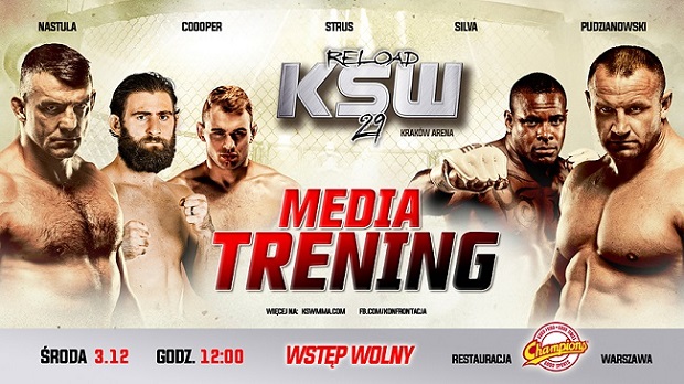 KSW 29 Media Trening media
